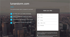 Desktop Screenshot of lunarstorm.com