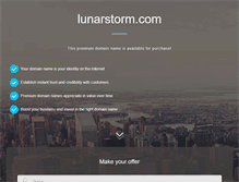 Tablet Screenshot of lunarstorm.com